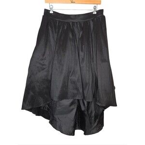 Torrid Retro Chic Black Taffeta Hi-Low Full Skirt - NWT - Size 1 (1X)